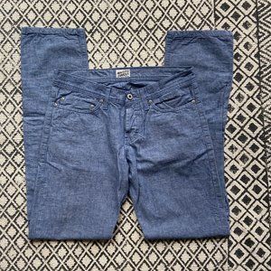 Naked & Famous Demin Weird Guy Selvedge Chambray 32x32 Jeans